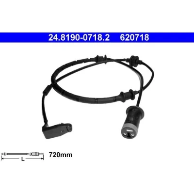 Imagen de ATE 24.8190 0718.2 Sensor de Desgaste Pastillas Frenos OPEL: Astra G Coupé, Zafira A, Berlina