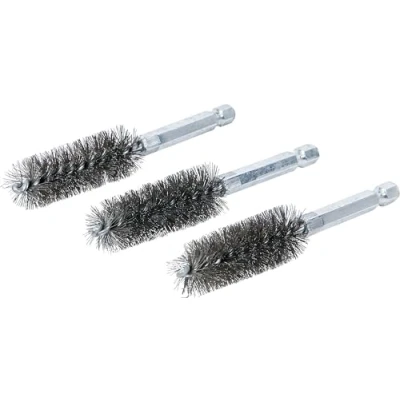 Imagen de BGS 3078 17 S Cepillo de acero mm 6,3 (1/4&quot;) 3 piezas