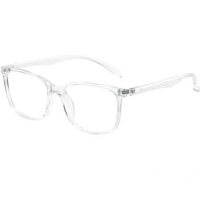 Imagen de ANRRI Gafas de bloqueo luz azul ligeras Filtro marco juego computadora rayos azules, Cristal, Mediano