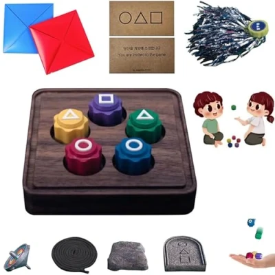 Imagen de gongi,gonngi Game,gonggi konggi Korean piedra,Gonggi Stones, gonggi Game Stone Catching Toy, Pebbles Set, Folk Set,Hand Eye Coordination Training Toy