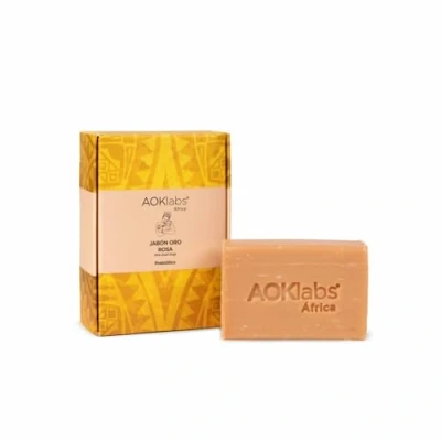 Imagen de Aoklabs Jabon Oro Rosa Prebiotico 100 Gr
