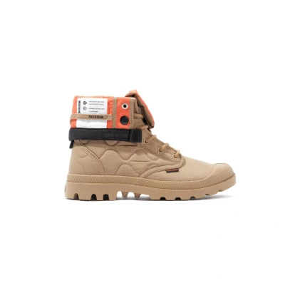 Imagen de Palladium Baggy Requilted Botines con cordones, Talla: 42, Caramel Zapatos