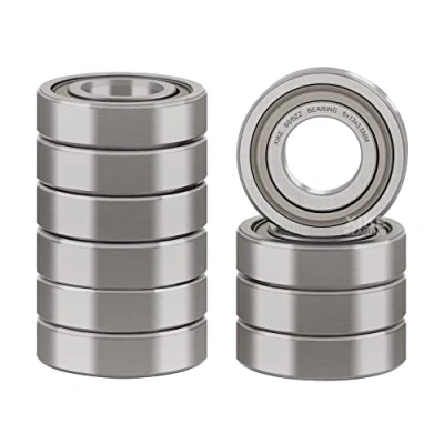 Imagen de XiKe 10 piezas 686ZZ Mini Rodamiento de bolas 6x13x5mm Doble cierre metálico y Acero al cromo Pre lubricados, 686 2Z Rodamientos rígidos a con retenes.