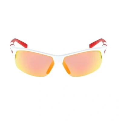 Imagen de Nike Sportswear Skylon ACE Unisex Gafas de sol, Talla: One Size, White/grey/red