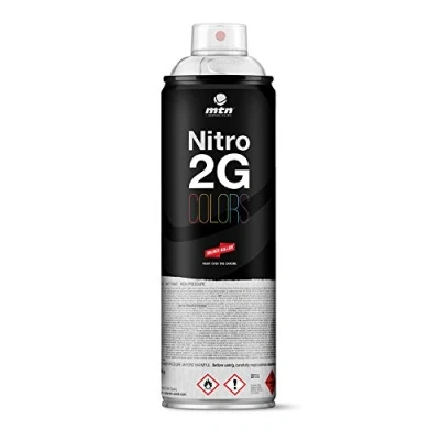 Imagen de Montana Colors MTN Nitro 2G Colors, Color Blanco, 500ml
