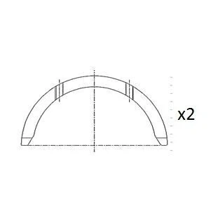 Imagen de FAI AutoParts BT3006 STD Disco distanciador, cigüeñal OPEL: Corsa E Hatchback, Astra H GTC, Hatchback