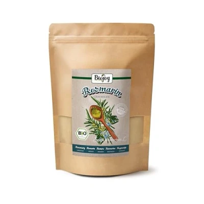 Imagen de Biojoy Romero en Polvo Orgánico (250 g), molido y sin aditivos (Salvia rosmarinus L.)