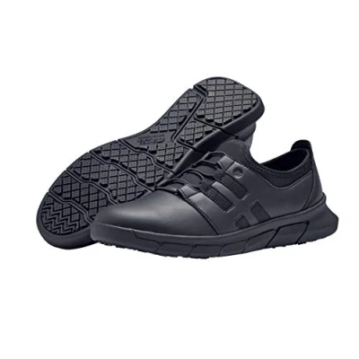 Imagen de Zapatos para Crews 36907 38/5 estilo Karina de mujer antideslizantes, talla 5, color negro Certificado seguridad EN
