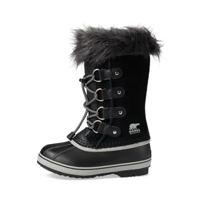 Imagen de Sorel Youth JOAN OF Arctic WP Unisex Botas para la nieve niños, Talla: 32, Black/dove Zapatos