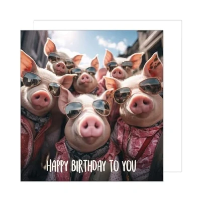 Imagen de Edition Seidel GQ169 SW024 tarjeta de cumpleaños cuadrada con sobre, felicitación cumpleaños,