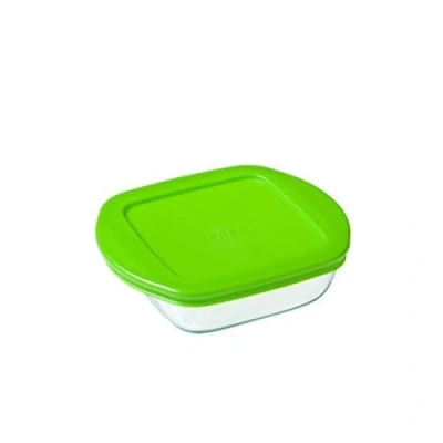 Imagen de Pyrex Oven Dish with lid Cook &amp; Store 14 x 12 7 cm / 350 ml