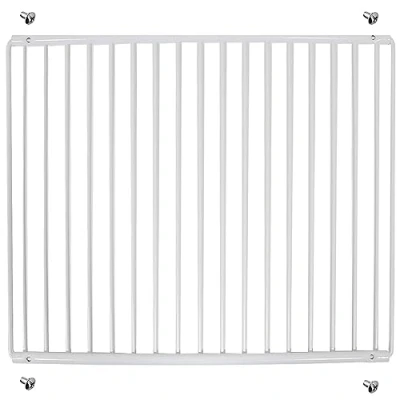 Imagen de SPARES2GO Estante universal para frigorífico y congelador ajustable con brazos extensibles revestidos de plástico blanco (grande, 425 mm 670 x 320 mm)