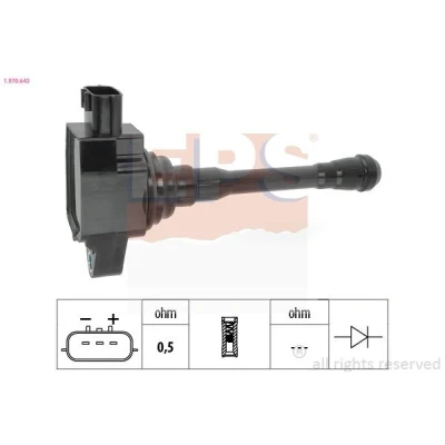 Imagen de EPS 1.970.643 Bobina de encendido DACIA: LOGAN 2