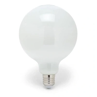 Imagen de Velamp Bombilla LED de filamento ópalo, globo G125, 22 W/3650 lm, casquillo E27, 3000 K