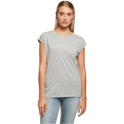 Imagen de Build Your Brand KiarenzaFD Camiseta para Mujer con Hombros extendidos