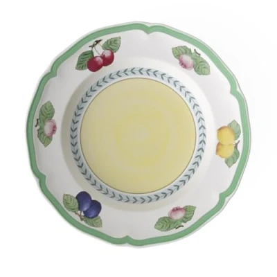 Imagen de Villeroy &amp; Boch French Garden Fleurence plato hondo, 23 cm, Porcelana Premium, Blanco/Colorido