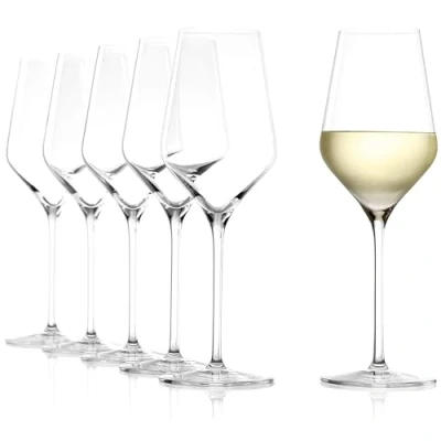 Imagen de Stölzle Lausitz Copas para vino blanco Quatrophil, 350 ml, juego de 6, aptas lavavajillas