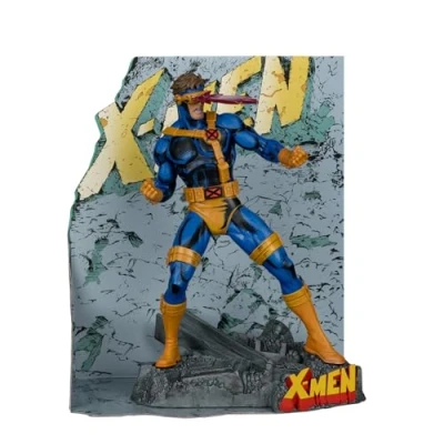 Imagen de McFarlane Marvel Cyclops Juguetes coleccionables a Escala 1:10 con Escena (X Men #1)