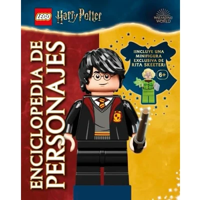 Imagen de LEGO Harry Potter Enciclopedia de personajes: Incluye una minifigura exclusiva Rita Skeeter