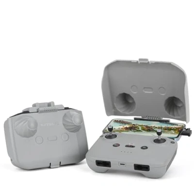 Imagen de MotuTech 2 en 1 Protector y parasol de pantalla para DJI RC N2 N1 Mando a distancia Mini 4 Pro/Air 3 / Pro/Mini Mavic Pro