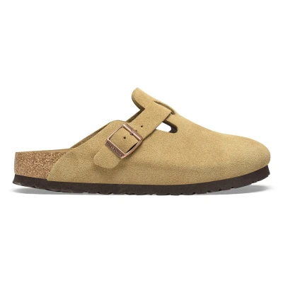 Imagen de Birkenstock Boston LEVE Latte Sandalias planas, Mujer, Talla: 36, Beige Zapatos