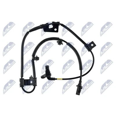 Imagen de NTY HCA HY 539 Sensor de ABS Eje delantero, derecha Hall 2 1090 30 negro rectangular HYUNDAI: Tucson