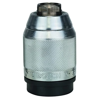 Imagen de Bosch 2 608 572 150 Portabrocas de sujeción rápida cromado mate 1,5 13 mm, 1/2&quot; 20 (pack 1)