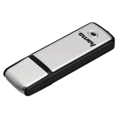 Imagen de Hama Memorycity Memoria USB 2.0 (128 GB, Transferencia de Datos 15 MB/s, Incluye indicador función LED, 2.0, Compatible con Windows/MacBook), Color Plateado