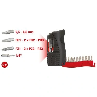 Imagen de Kit, bits de destornillador KS TOOLS 911.2840