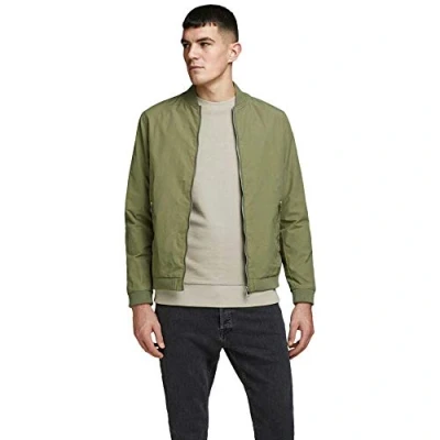 Imagen de Jack &amp; Jones Erush NOOS Chaquetas bomber, Hombre, Talla: XS, Dusky green