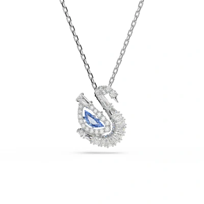 Imagen de Swarovski Mujeres Collar Azul/Plata 5723389