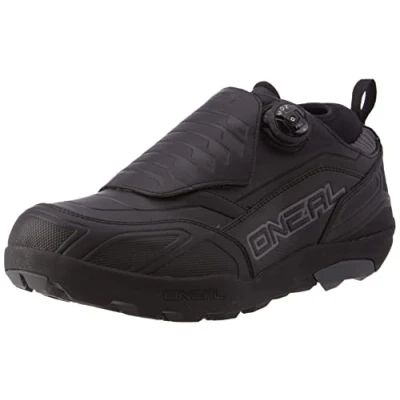 Imagen de O&#039;Neal Zapatos de Bicicleta Mountainbike MTB DH FR Downhill Freeride Impermeables, Transpirables, con Cierre Rosca para un Ajuste Loam WP SPD Shoe Unisex Adult Negro Talla 36