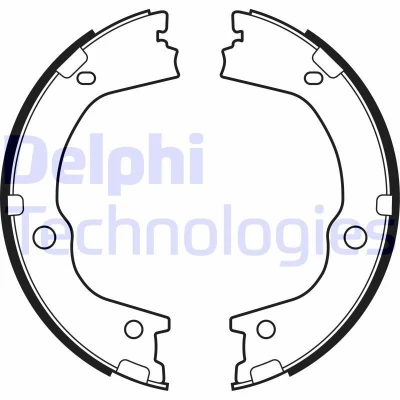 Imagen de DELPHI LS2159 Zapatas de Freno Mano KIA: SORENTO 2