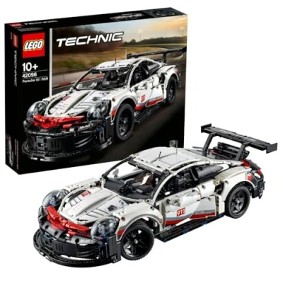 Imagen de LEGO Technic Porsche 911 RSR Maqueta de Coche Carreras para Coleccionista, Vehículo Juguete Construcción Niños y Niñas 10 Años o Más 42096