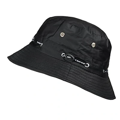 Imagen de TOUTACOO, Sombrero para el Verano, Gorro Hombre y Mujer, Ajustable Negro