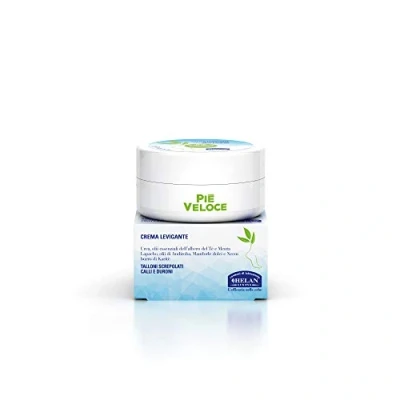 Imagen de Helan, Piè Veloce, Crema Talones Agrietados y Secos Pies Suavizante, con Urea, contra Callos Elimina Durezas Pies, Extractos Vegetales 50 ml