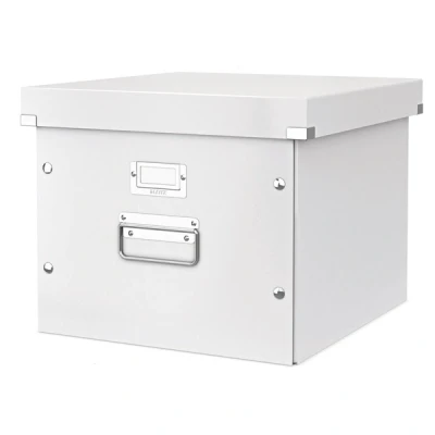 Imagen de Leitz Caja de Almacenamiento para Carpetas Colgantes, A4, Gama Click and Store 60464001 Blanco
