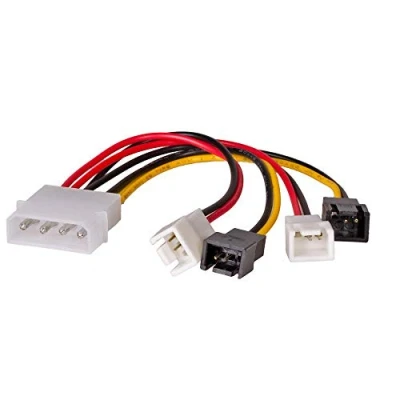 Imagen de AKYGA AK CA 34 Adaptador Molex Macho a 2 x 3 Pines 12 V/2 adaptadores de 5 V