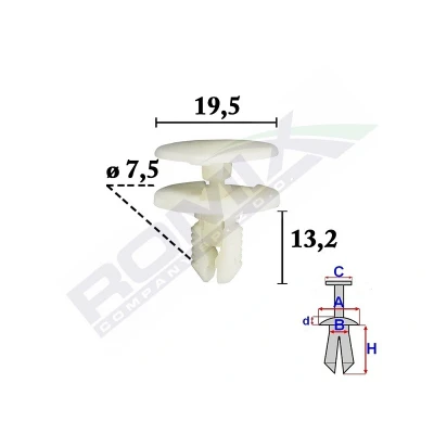 Imagen de ROMIX C70590 Grapa
