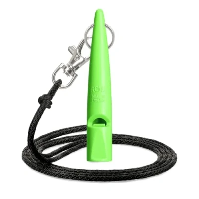 Imagen de ACME Silbato para Perros 211,5 con Cinta de Original Inglaterra Ideal el Entrenamiento Material Robusto Frecuencia estandarizada Fuerte y Gran Alcance