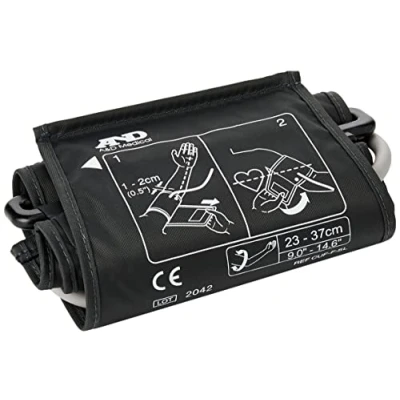 Imagen de A&amp;D Medical Manguito para circunferencia de brazo delgada, semi grande, 23 a 37 cm