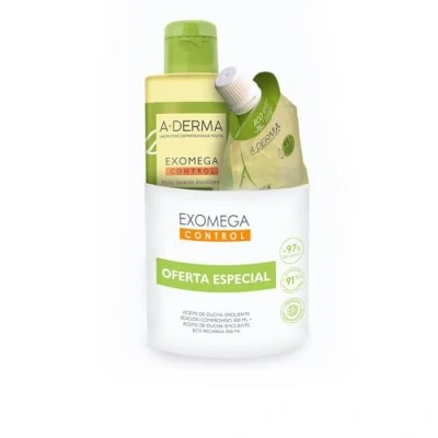 Imagen de EXOMEGA CONTROL aceite de ducha emoliente anti irritación promo 2 x 500 ml