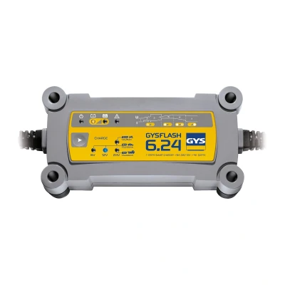 Imagen de GYS 029460 cargador de batería portátil, mantenimiento 6B 0.8A 6, 12, 24