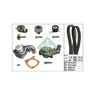 Imagen de INA 530 0104 31 bomba de agua + Kit Distribucion con FORD: Fiesta 4, Courier Pick up, Mk4 Furgón