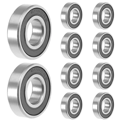 Imagen de 10pcs 6900 2RS 10 mm x 22 6 Ball Bearings Rubber Seal Deep Groove double shielded Bearing For Skateboarding Inline Skates Roller