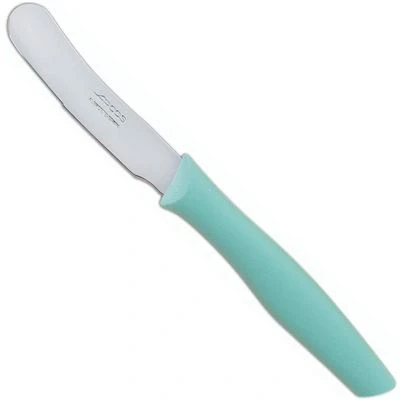 Imagen de Arcos Nova Cuchillo Mantequilla Acero Inoxidable de 70 mm Mango Polipropileno Menta