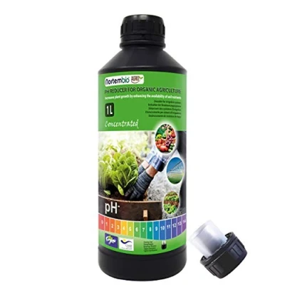 Imagen de Nortembio Agro Reductor de pH Ecológico 1 L. Uso Universal. Desincrustante Sistemas Riego. Cultivos con Mejor Sabor y Aroma.