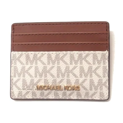 Imagen de Michael Kors Tarjetero grande, vainilla, Talla única, Moderno