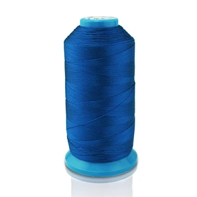 Imagen de Aussel Nylon Cosido Hilo de Coser 1500 Yarda tamaño T70# 69 para la tapicería, Mercado al Aire Libre, Cortinas, Abalorios, Equipaje, monederos