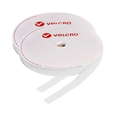 Imagen de Velcro® Cinta autoadherente para coser (20 mm, 10 m), color blanco